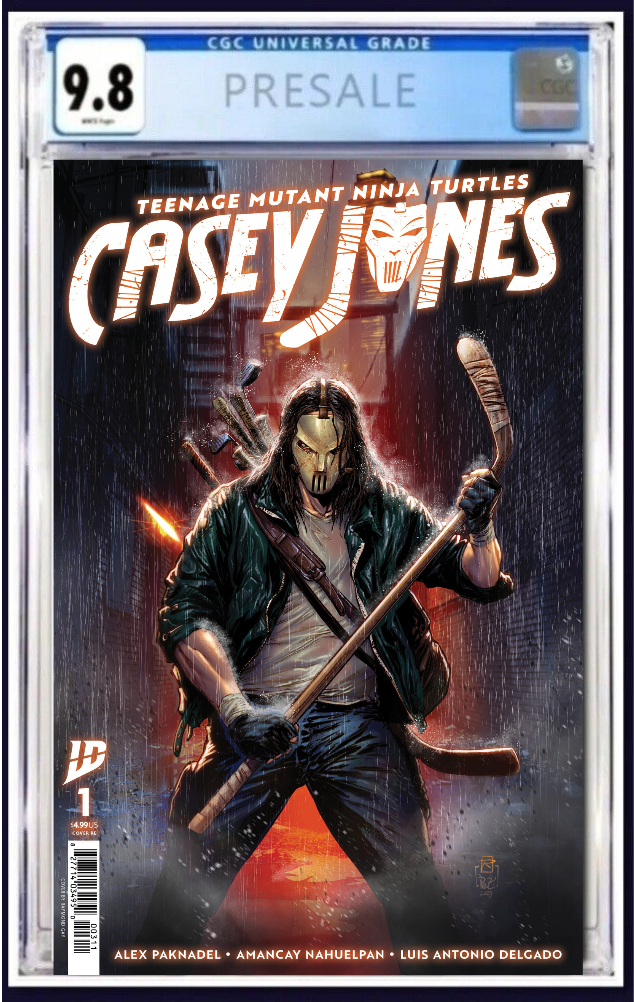 Casey Jones #1 Big Texas Comicon Exclusive by Raymond Gay