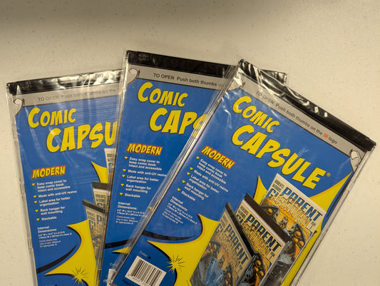 3 Comic Capsules - Modern Black