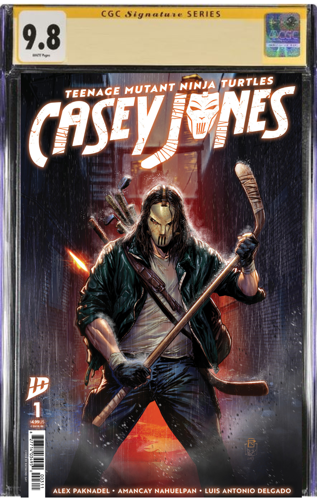 Casey Jones #1 Big Texas Comicon Exclusive by Raymond Gay