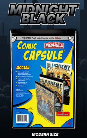 Comic Capsule - Modern Black