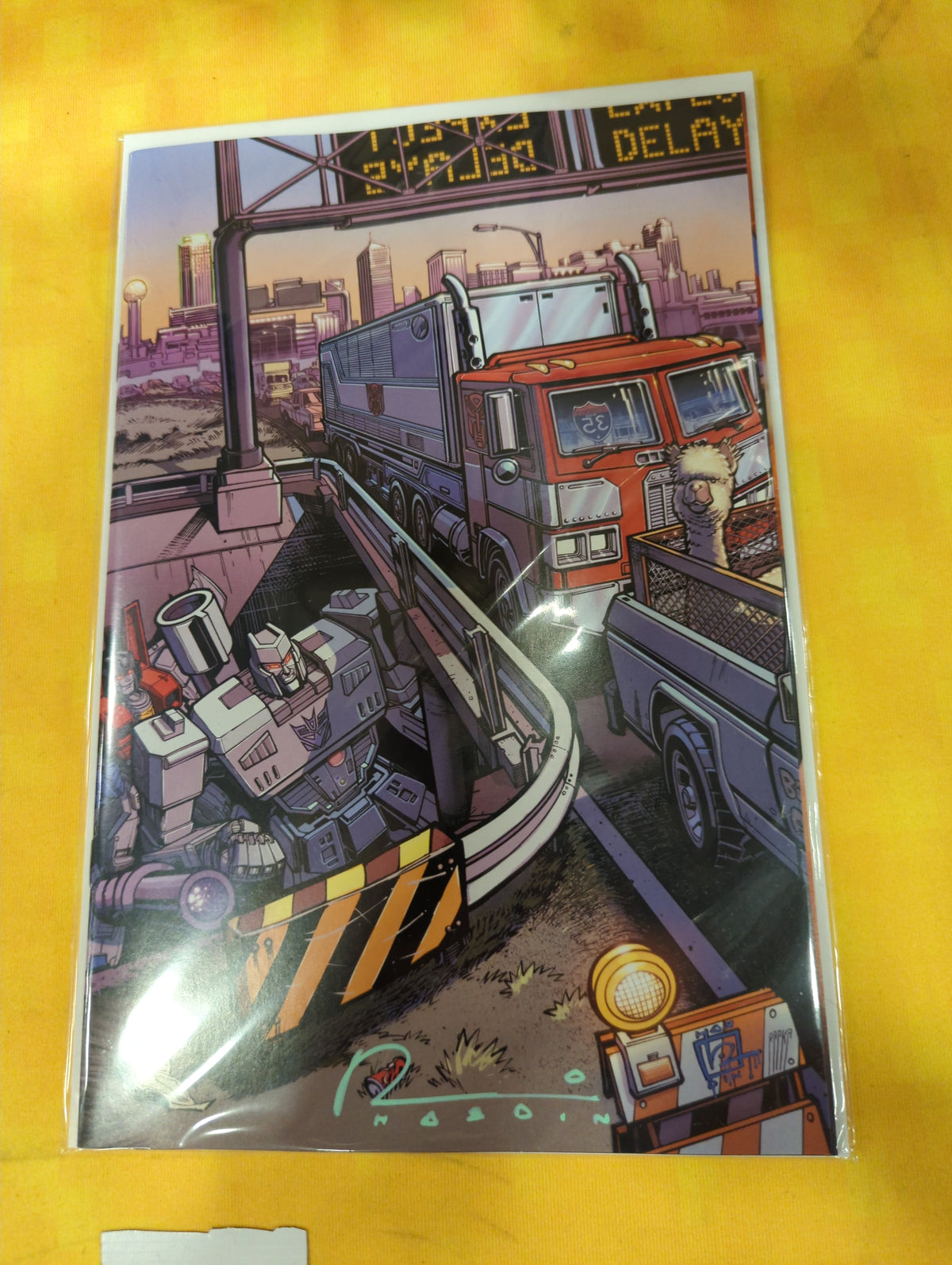 Transformers #36 BAC Exclusive Signed